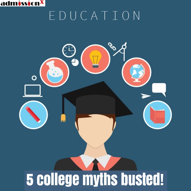 5 college myths busted.
