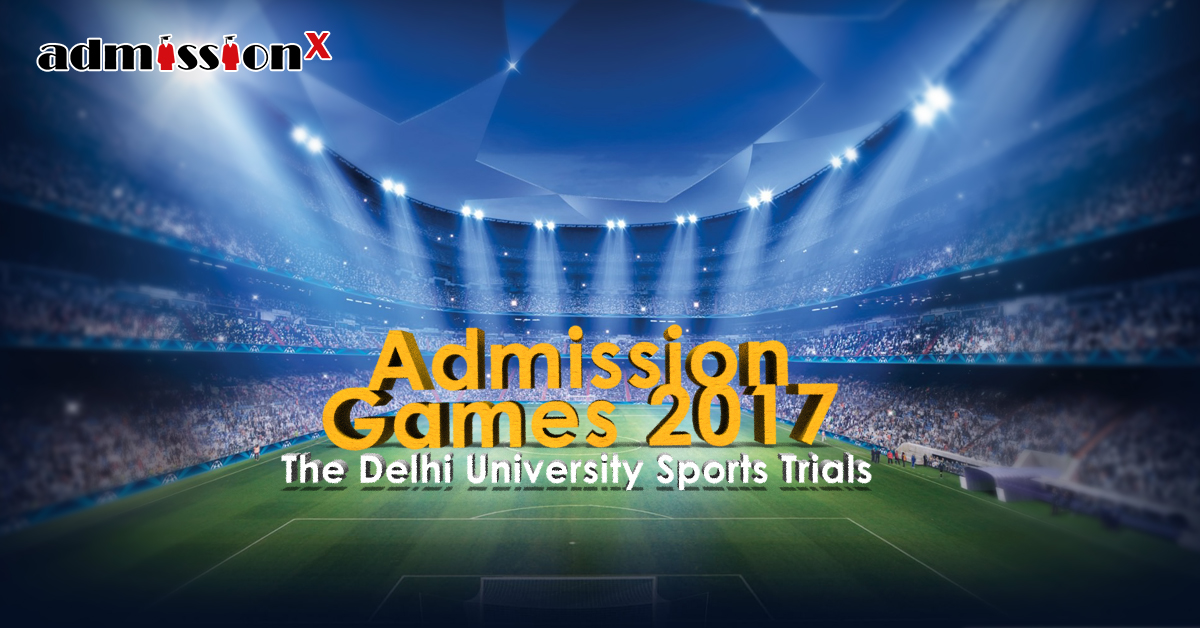 Admission Games 2017- The Delhi University Sports Trials.