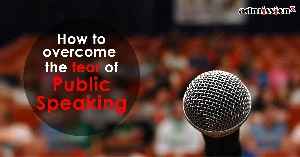 How to overcome your fear of public speaking.