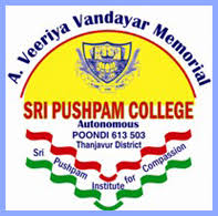 A Veeriya Vandayar Memorial Sri Pushpam College logo