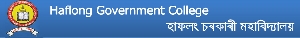 Haflong Government College logo