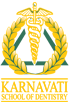 Karnavati School of Dentistry logo