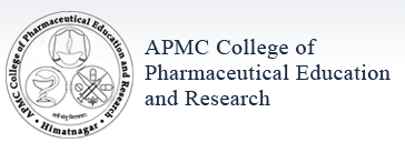 A.P.M.C. COLLEGE OF PHARMACEUTICAL EDUCATION AND RESEARCH logo