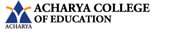 Acharya College of Education logo
