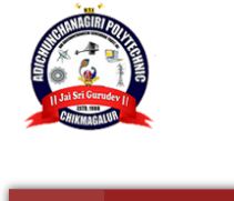 Adichunchanagiri Polytechnic College logo