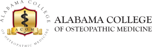 Alabama College of Osteopathic Medicine logo