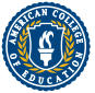 American College of Education logo