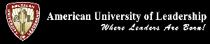 American University of Leadership logo
