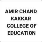 Amir Chand Kakkar College of Education logo