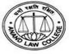 Anand Law Colleg logo