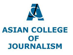 Asian College of Journalism logo