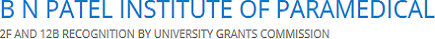 B N Patel Institute of Paramedical and Science logo
