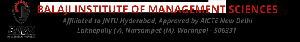 Balaji Institute of Management Sciences logo