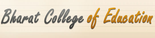 Bharat College of Education Haryana logo