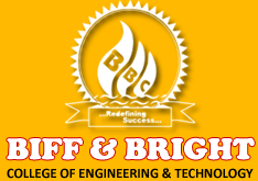 Biff and Bright College of Engineering and Technology logo
