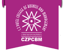 C Z Patel College of Business and Management logo