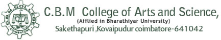 CBM College of Arts and Science logo