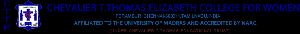 Chevalier T Thomas Elizabeth College for Women logo