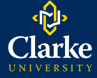 Clarke University logo