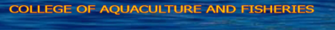 College of Aquaculture and Fisheries logo