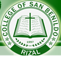College of San Benildo Rizal logo