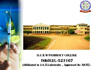 Dcrm Pharmacy College logo