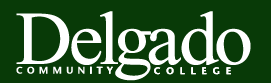 Delgado Community College logo