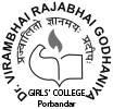 Dr Virambhai R Godhaniya College logo