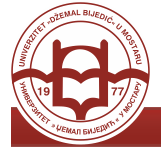 Dzemal Bijedic University of Mostar logo