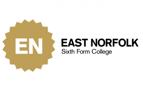 East Norfolk Sixth Form College logo