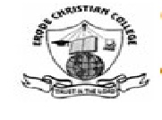 Erode Christian College logo