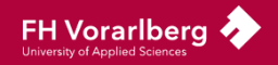FH Vorarlberg University of Applied Sciences logo