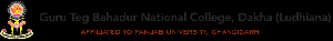 G.T.B. National College logo