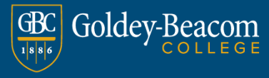 Goldey Beacom College logo