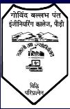 Govind Ballabh Pant Engineering College logo