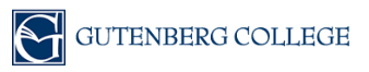 Gutenberg College logo