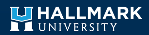 Hallmark University logo