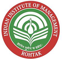 Indian Institute of Management Rohtak	 logo