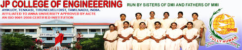 JP College of Engineering logo