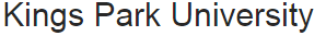 Kings Park University logo