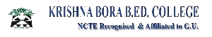 Krishna Bora B ed College logo