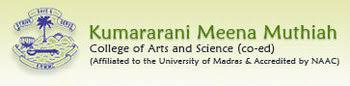 Kumararani Meena Muthiah College of Arts and Science logo