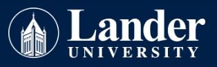 Lander University logo