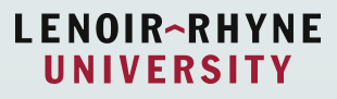 Lenoir Rhyne University logo