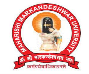 Maharishi Markandeshwar University Mullana Ambala logo