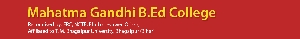 Mahatma Gandhi B.Ed College logo