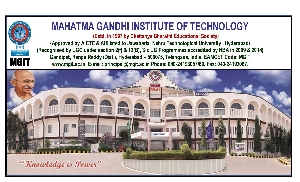Mahatma Gandhi Institute of Technology logo