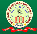 Mata Harki Devi College of  Education for Women logo