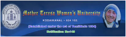 Mother Teresa Womens University logo