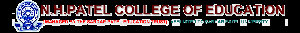 N.H. Patel college of Education logo
